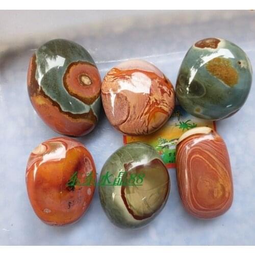Natural sea stone ocean agate stone ocean jasper feng shui decoration ocean stone lucky stone wholesale 500g/lot