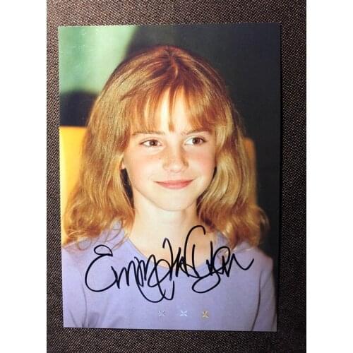Hand signed Emma Watson autographed photo authentic 5*7 free shipping 092019M1