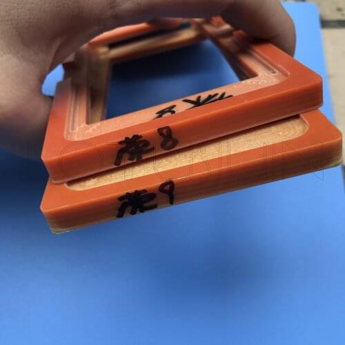 Precision cutting PF Glue Mould LCD screen glass Mold Holder for Huawei 8 9 /lite /P8 2017 /honor 9 Youth Edition