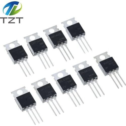 TZT IRF1010 IRF1404 IRF1405 IRF1407 IRF2807 IRF3710 IRFL3705 IRLB8721 IRLB3034 Transistor TO-220 TO220 PBF