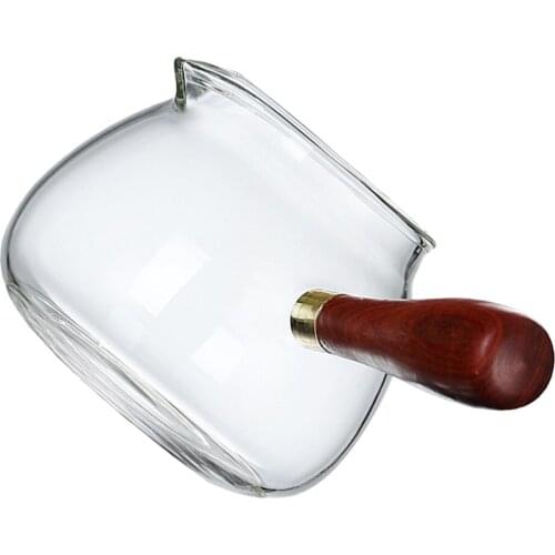 1Pc Thickening Heat-resistant Tea Dispenser Large Glass Public Tea Divider