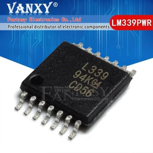 10pcs LM339PWR TSSOP LM339 TSSOP14 LM339PW L339 TSSOP-14