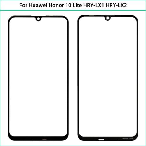 New 10 Lite Front Panel For Huawei Honor 10 Lite Phone Touch Screen Glass Panel Lens