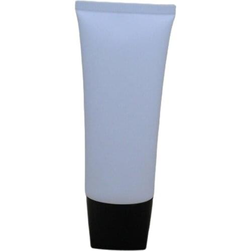 100ml white soft tube or mildy wash tube or butter tube or handcream tube with black lid for cosmetic packing