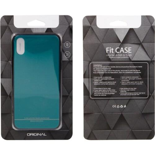 200 pcs Wholesale OEM retail packaging box for cell phone case for iPhone X case gift box with custom design for iPhone 7 case