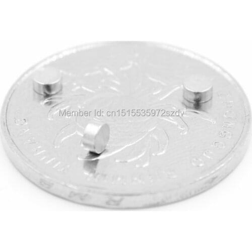 5000pcs Strong Round Dia 3mm x 2mm N35 Rare Earth Neodymium Magnet Art Craft Fridge 3x2mm