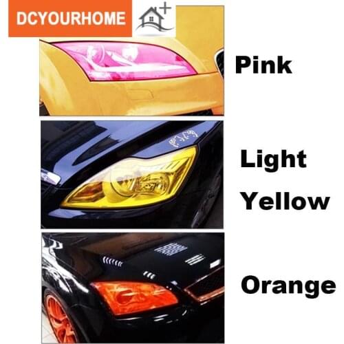 Auto Car Tint Headlight Taillight Fog Light Vinyl Smoke Film Sheet Sticker Cover Car styling 30 x 100cm Three layers