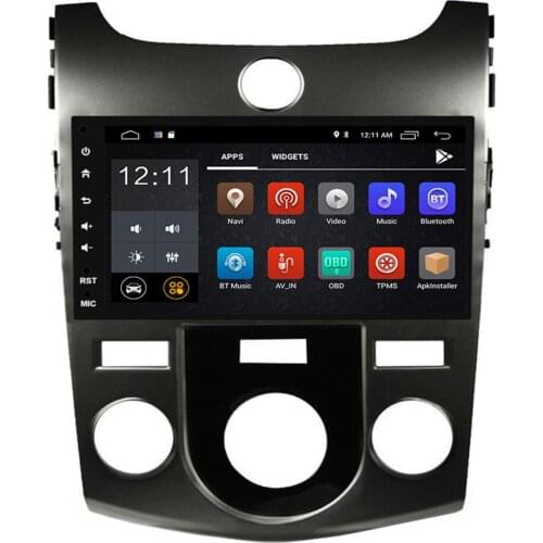 Car dvd gps multimedia player For KIA Cerato 2 2008-2013 dvd navigation radio video audio player no car 2 din