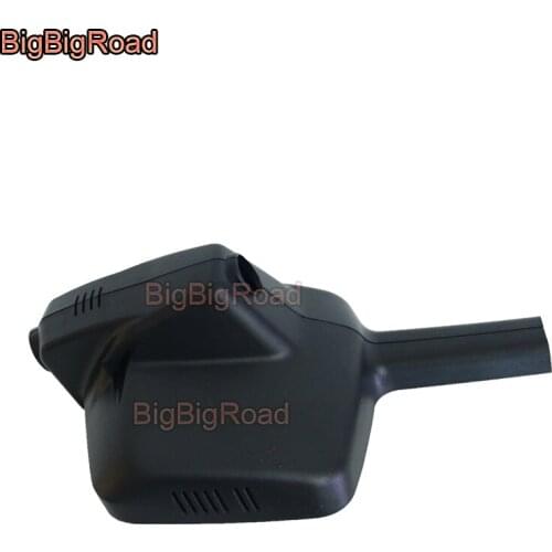 BigBigRoad Car Video Recorder Wifi DVR Dash Cam Dual Cameras lens FHD 1080P For peugeot 308 408 2015 2016 2017 2018