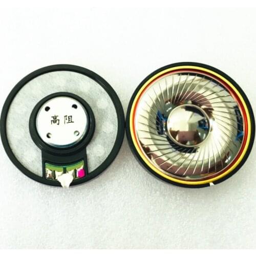 50mm speaker unit high impedance 540ohms Beryllium film Double magnetic High resolution 2pcs