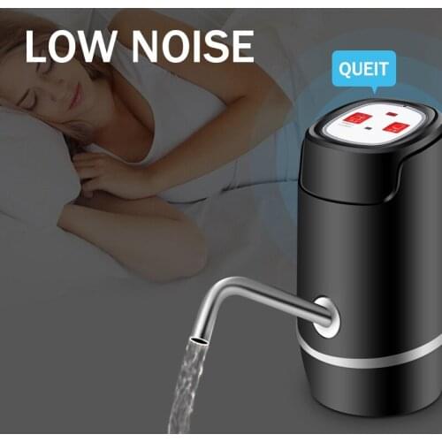 USB Charging Automatic DC5V Water Bottle Pump Dispenser Portable Electric Drinking Bottle Switch Single Cooling Water Dispenser