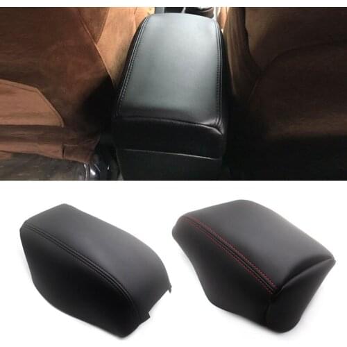 For Nissan Qashqai 2008 2009 2010 2011 2012 2013 2014 2015 2016 2017 Microfiber Leather Car Center Armrest Console Box Cover