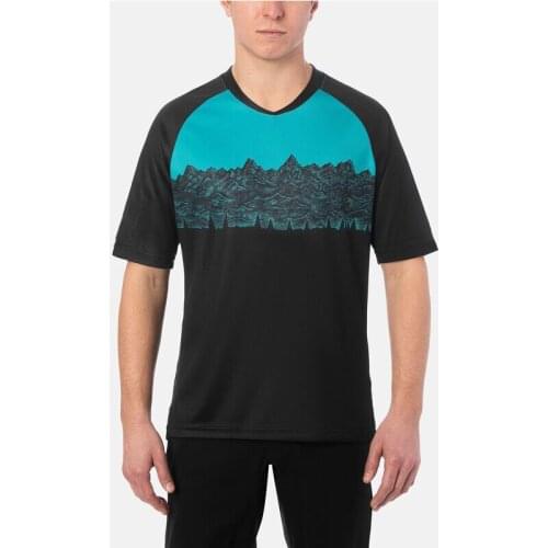 Men Short Mountain Bike T-shirt Off-Road MX Moto MTB BMX Racer Jerseys Downhill Enduro Clothing Breathable Fast Drying