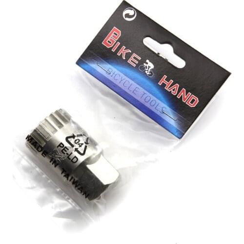 BIKE HAND YC-26BB-1A Bicycle Spline Square Hole Bottom Bracket Removal and Installation Tool for Shimano MTB Accessories