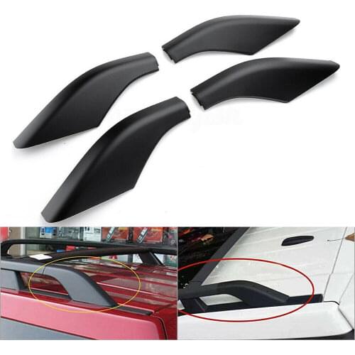 For Land Rover Freelander 2 Car Roof Luggage Rack Rail End Cover Shell Protector 2006 2007 2008 2009 2010 2011 2012 2013 2014