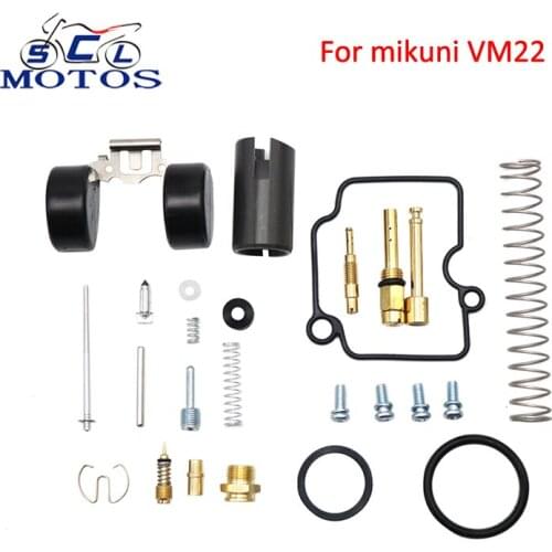 Sclmotos- Motorcycle Carburetor Repair Kits For Mikuni VM22 For Yamaha YM YBR125 JYM125 Dit Pit Bike Moped Motorbike Racing