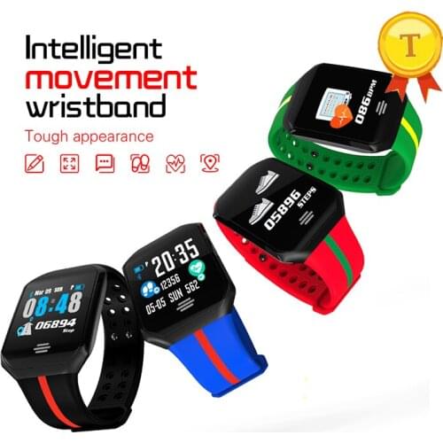 New colorful Blood Pressure healthy smart bracelet Sports Watch Pulse heart rate fitness tracker IP67 waterproof smart band