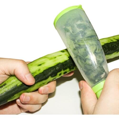 NEW Planer With Storage Box Plastic Practical Stand For Fruit Peeler Cooking Kitchen Tools Double-sided Knife