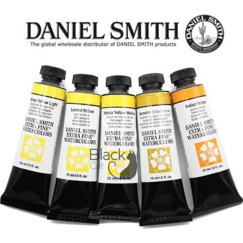 Original Daniel Smith 15ml YellowWatercolor Paint Rуаша Dessin Art Supplies