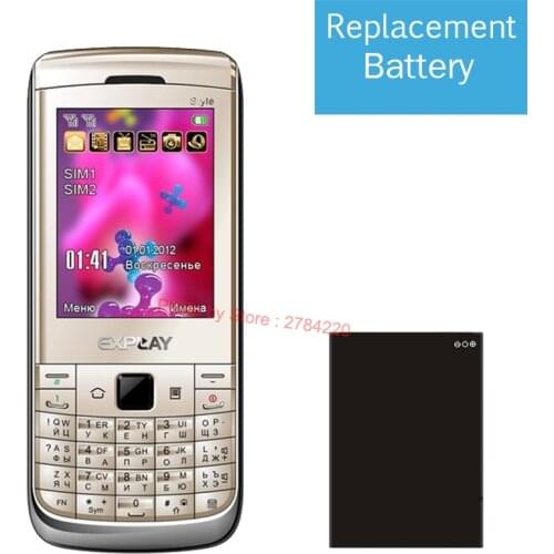 Rograpo 3.7V 850mAh New Replacement Battery For Explay Style / Ice Baterij Batterie Mobile Phone Batteries