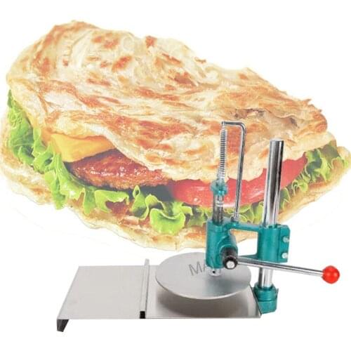 XT-36 manual cake press machine round egg pancake cake press machine small commercial machine