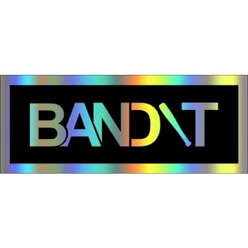 S50705# Various Sizes/Colors Car Stickers Vinyl Decal Bandit Motorcycle Decorative Accessories Creative Motorcycle Laptop