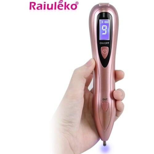 LED Spotlight Skin Care Point Pen Mole Removal Dark Spot Remover Pen Skin Wart Tattoo Removal Tool Laser Plasma Pen Beauty Care