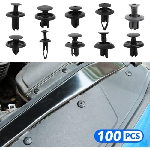 Auto Vehicle Car Bumper Clips Door Panel Fastener Rivet Fender Liner For Mercedes Benz W203 Hyundai Solaris i30 creta