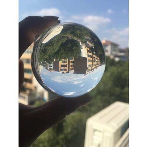 40*40*40mm Rare Clear Asian Quartz Crystal Ball Sphere Fashion Home Table Decor Good Luck Fengshui Figurines Free Shipping
