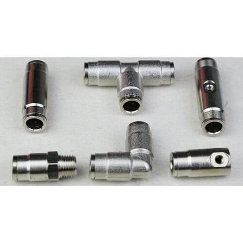 Free shipping (50pcs/lot)9.52mm water connection pipe,Pipe joint for mist cooling system,Quick plug connection pipe