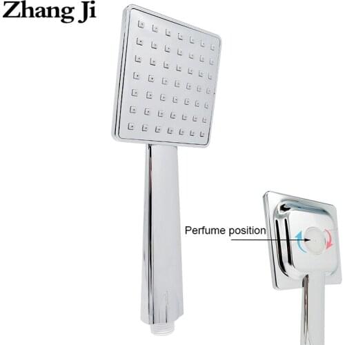 Zhang Ji Bathroom Chrome Rain Perfume Shower Head ABS Shower Nozzle Filter Aromatherapy Showerhead
