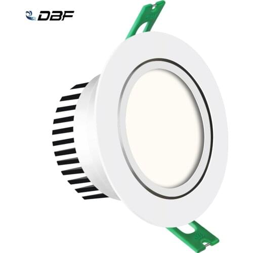 [DBF]Angle Adjustable Ceiling Recessed Downlight Dimmable 5W 7W 10W 12W Frosted Lens Soft Light LED Spot Lights Home Kitchen
