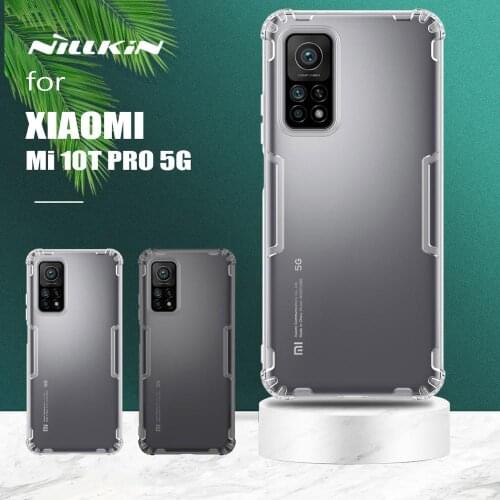 For Xiaomi Mi 10T Pro 5G Case Nillkin TPU Case Soft Clear Silicone Slim Protective Case for Xiaomi Mi10T Pro 5G Redmi K30S Cover
