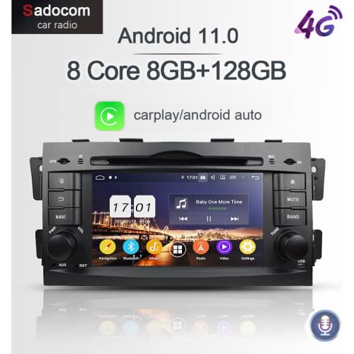 DSP PX6 2 din Android 10.0 8Core 64G ROM 4GB RAM car radio 5.0 GPS Car DVD Player RDS autoradio For kia Mohave Borrego 2008-2012
