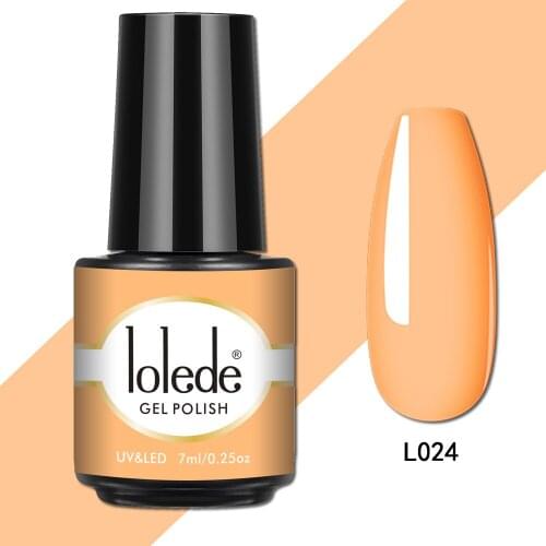 1PC Orange Nail Polish Red Yellow Series Gel Varnishes All for Manicure Nails Art Base Top Coat Uv Semi Permanent Nail Gellak