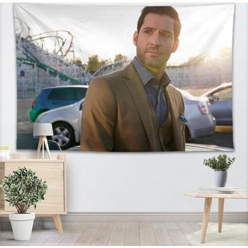 Best Tom Ellis Tapestry Wall Hanging Decor Wall Tapestry Show Piece For Home Decoration Camping Tent Travel Sleeping Pad 0511