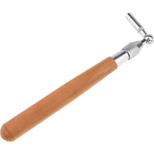 Premium Piano Tuning Hammer Wrench Lever Hardwood Handle Adjustable Length