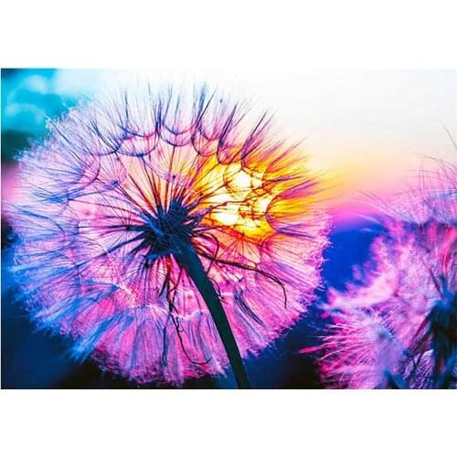 Landscape Sunset∕love Beach DIY 11CT Embroidery Cross Stitch Kits Needlework Craft Set Cotton Thread Printed Canvas Room