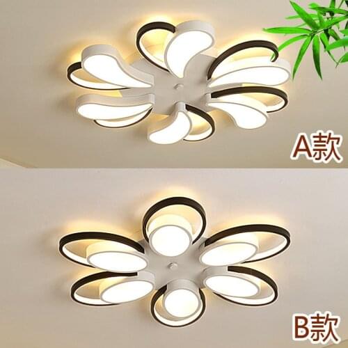 Nordic ceiling mounted lighting fixtures crystal chandelier ceiling modern square rectangle Ceiling Lamp Fixtures AC85-265V