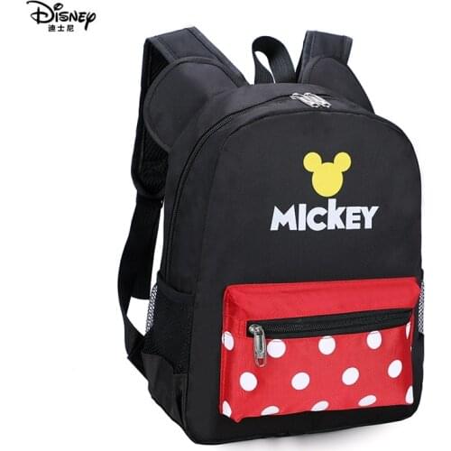 New Disney Backpacks Mickey Mouse Bag For Girls Backpack Kids Children Minnie School Bags Lovely Satchel School Knapsack