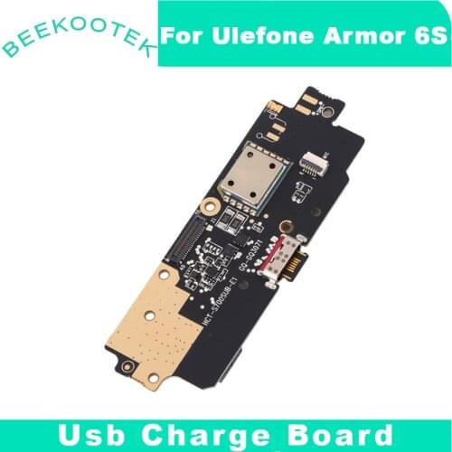 Original Ulefone Armor 6S Charging Port Board for Ulefone Armor 6S Flex Cables replacement parts USB board Charger