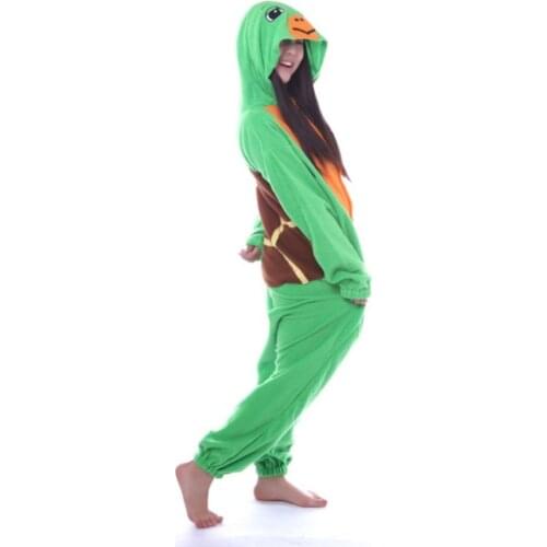Adults Animal Kigurumi Pajamas Sets Sleepwear Cosplay Women Men Winter Unisex Sea Turtle Cartoon Unicorn Pajamas Homewear