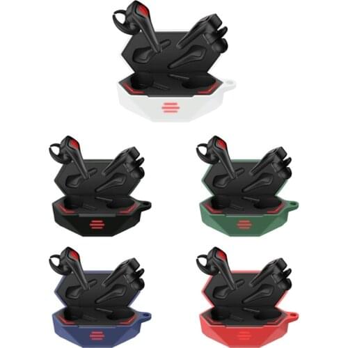 Silicone Protective Cover Earphone Case for Nubia RedMagic TWS Gaming Earphone