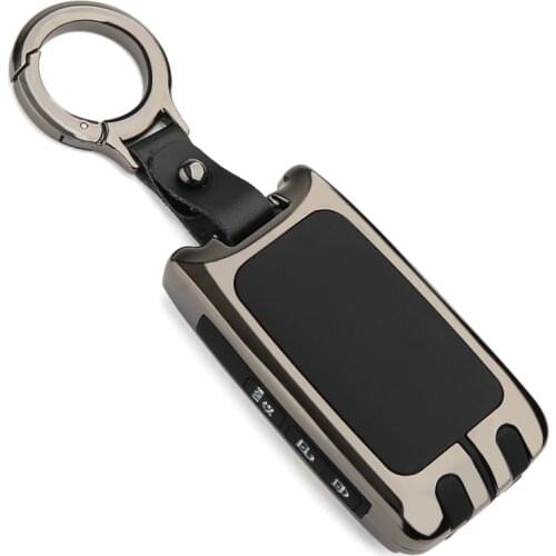 Alloy+Silicone Car Remote Key Fob Shell Cover Case For Mazda 3 Alexa CX4 CX5 CX8 2019 2020 3Button Smart Key