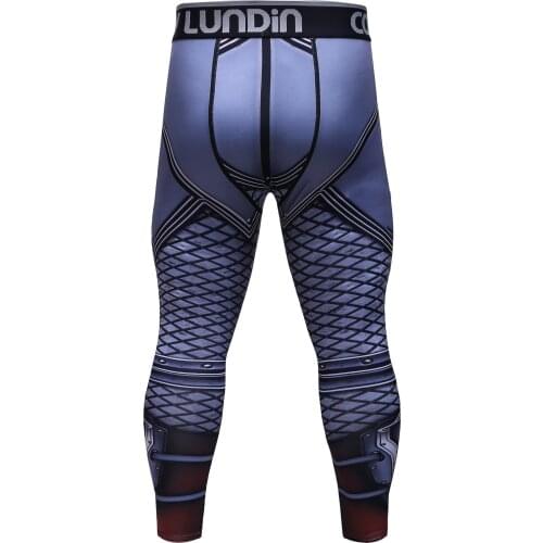 Digital Printed MMA Leggings Sports Wear Personalized Compression Pants For Men