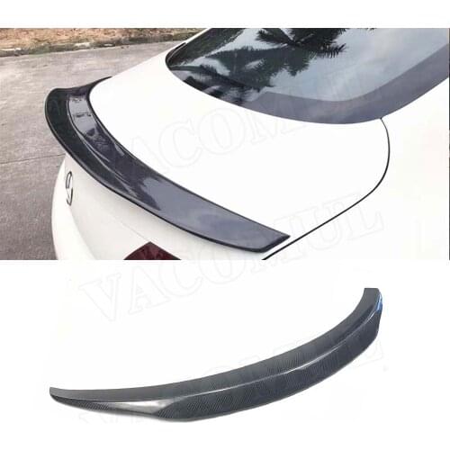Carbon Fiber Rear Trunk Spoiler for Benz CLA Class W117 CLA180 CLA200 CLA260 CLA45 AMG 2013 - 2019 Rear Wing Spoiler Boot Lid