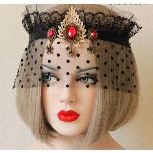 Women Sexy Lace Mask Party Masks For Masquerade Halloween crown Costumes Carnival Mask