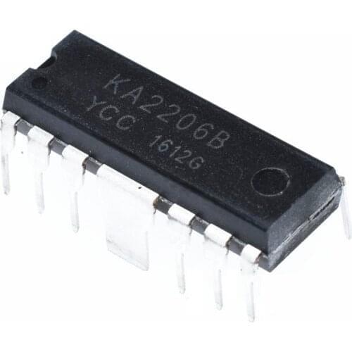 10PCS KA2206 DIP12 KA2206B DIP new and original IC