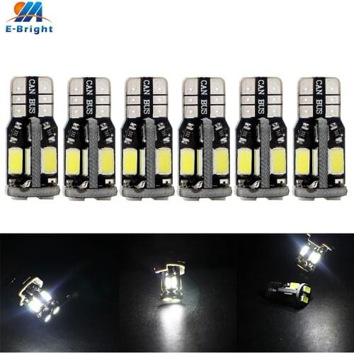 10X Canbus W5W T10 10 led 5630 5730 SMD Error Free auto Clearance tail Lights CAR Wedge parking dome lamp Car Side Light 12V