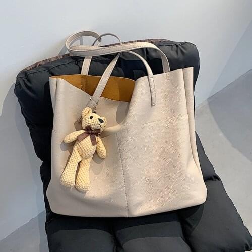 Designer women handbag Large capacity Soft PU leather ladies big Totes Casual female Shoulder bags bolsa complsite shopping bags